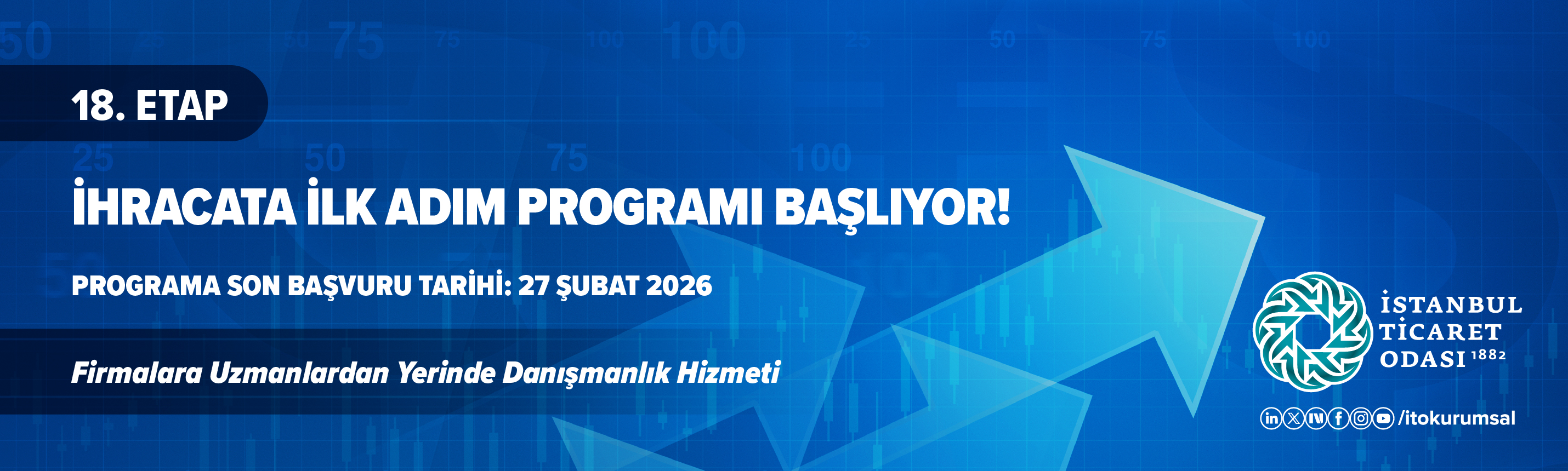 İhracata İlk Adım Programı (İİAP) 18. Etap Başvuruları