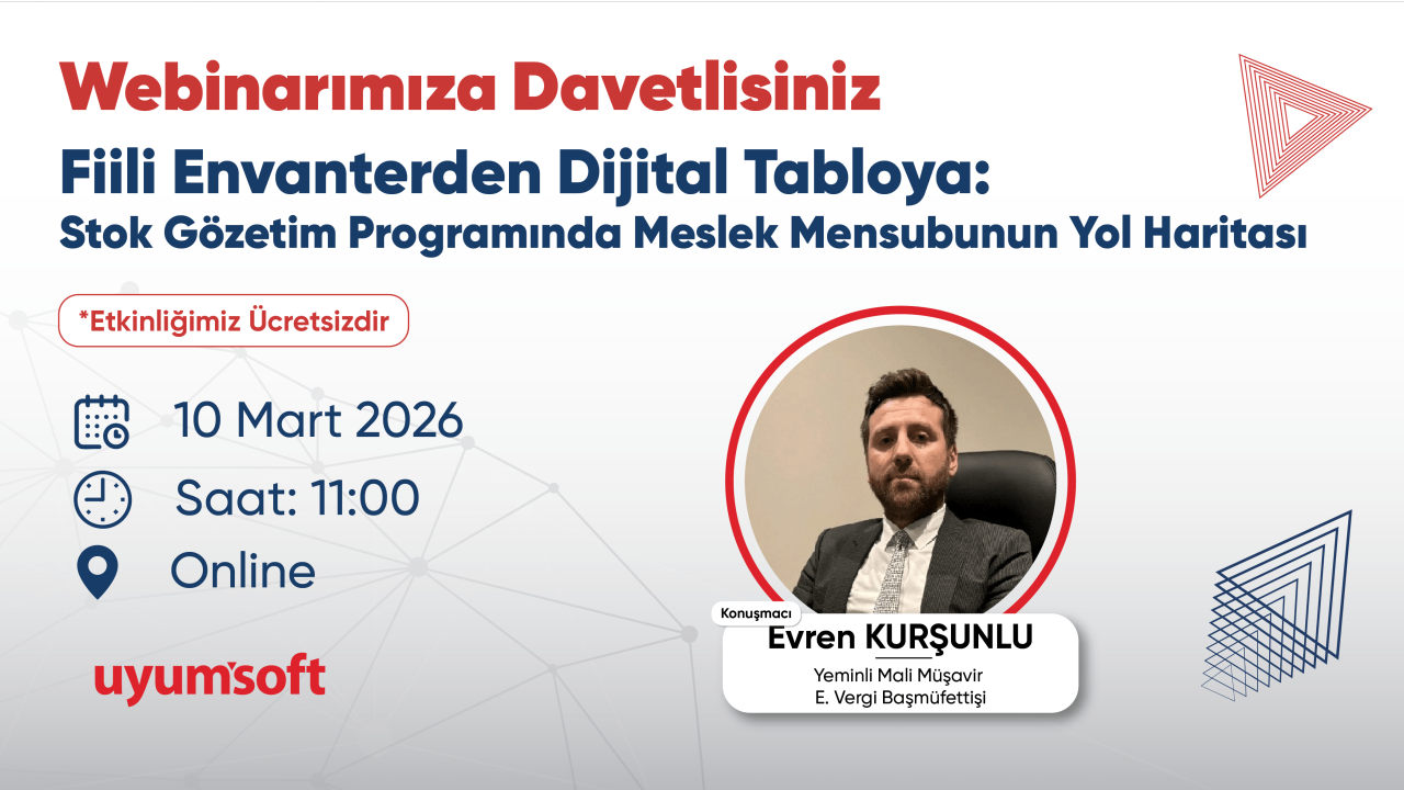 Fiili Envanterden Dijital Tabloya