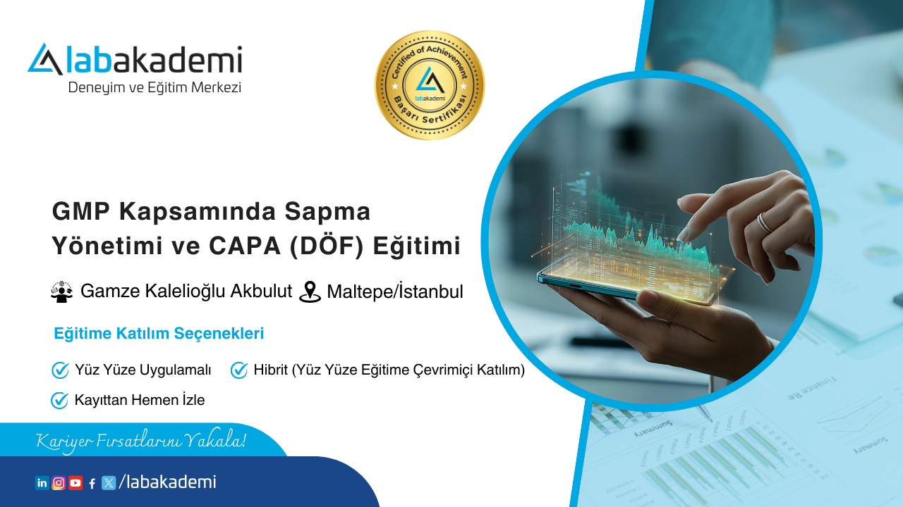 GMP Kapsamında Sapma Yönetimi ve CAPA (DÖF) Eğitimi