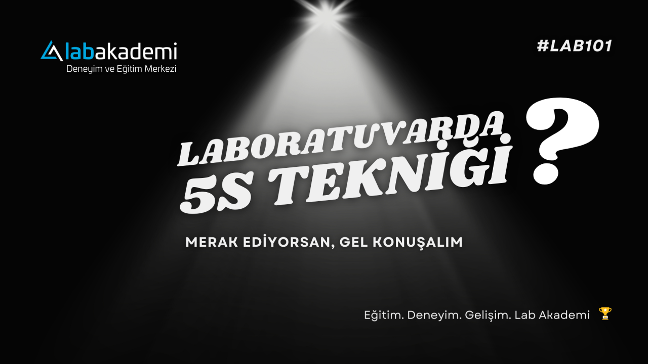 Lab 101: Laboratuvarda 5S Tekniği ve Uygulama Prensipleri